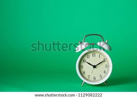Alarm Clock and Green Paper