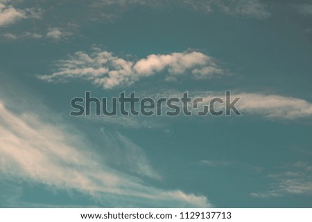 vintage dynamic cloud and sky texture for background Abstract,postcard nature art style,soft and blur focus.