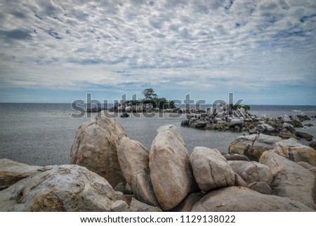 Islands consist of granite rocks