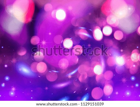 Abstract colorful Bokeh background