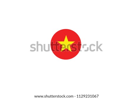 Vietnam national flag coat of arms country emblem state symbol
