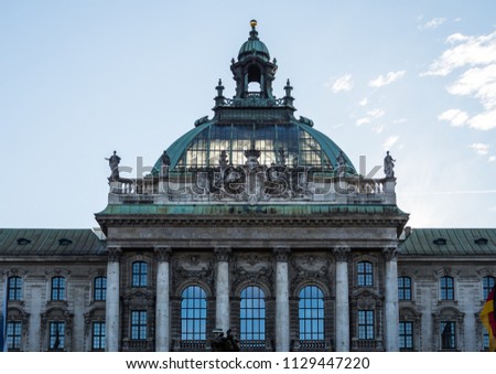 Palace of Justice (Justizpalast) in Munich, Bavaria, Germany