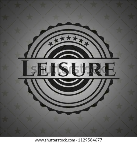 Leisure black emblem