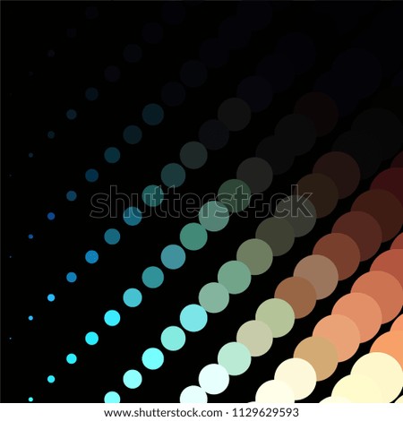 Abstract halftone background pattern. Spotted colorful vector line illustration
