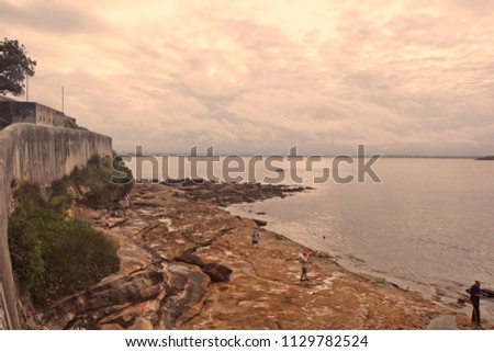 Cloudy day in La Perouse, Sydney, New South Wales, Australia 