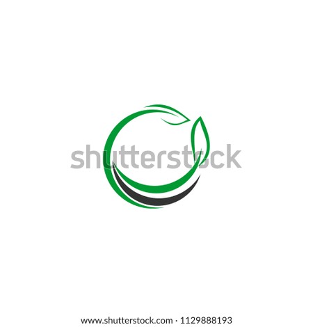 green tree leaf logo