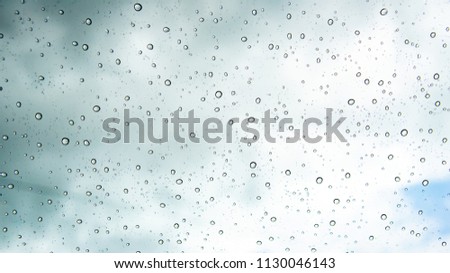 Rain on the windshield - Rain on the glass