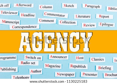  Agency. mass media and education