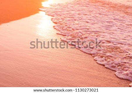sea background, silhouette of the sun