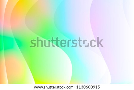bright and colored background in the form of waves