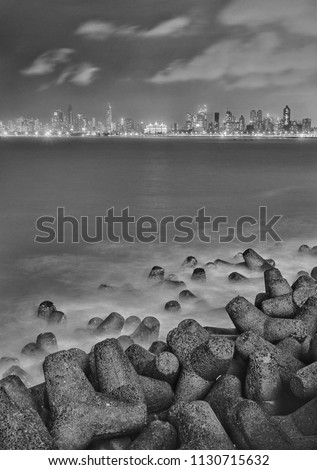 mumbai city skyline