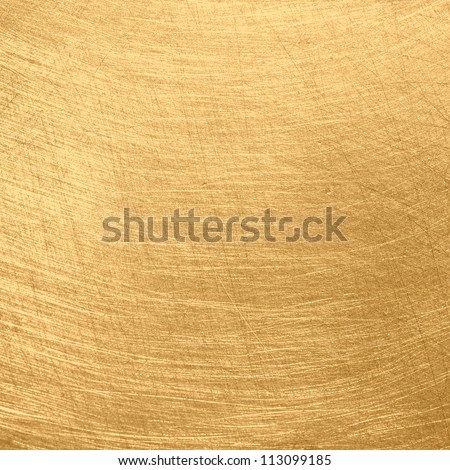 Gold polished metal texture