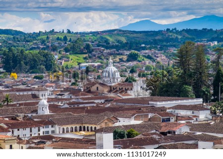 Panoramic view of Popayán - Colombia
From el Morro de Tulcán Royalty-Free Stock Photo #1131017249