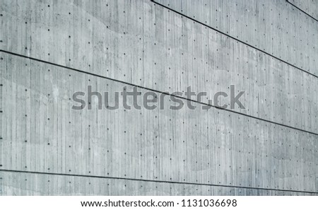 a surface wall of concrete in perspective