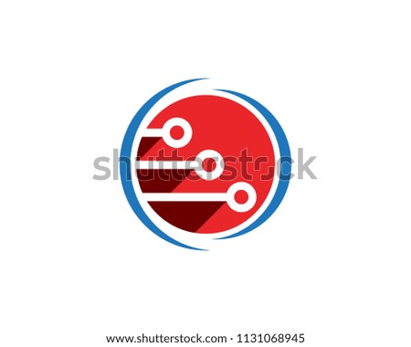 internet cable logo  and symbols vector template