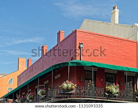 French Quarter Baloney with 5 Planters