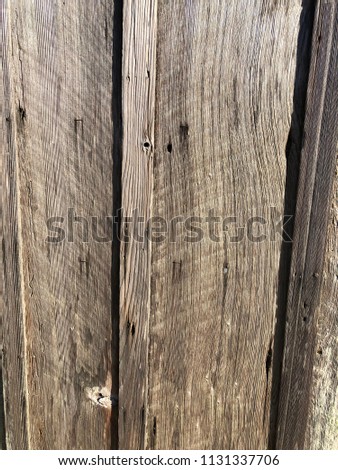Old Brown Fence