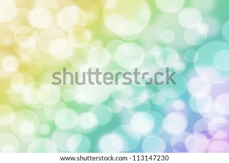 bokeh abstract light background