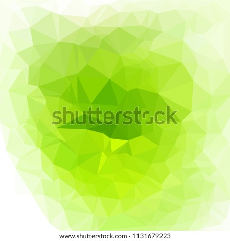 Bright polygonal background with light effects. Vector illustration.