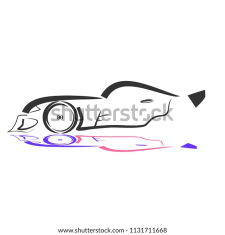 machine abstraction vector silhouette on white background vector