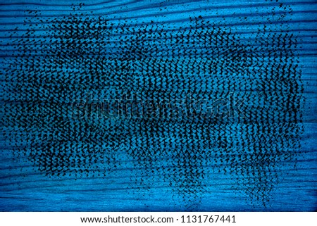 Dirty grunge Ultra blue Wooden texture, cutting board surface for design elements.