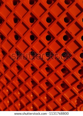 Red grid, lines in the form of a square. Pattern background, texture. Royalty-Free Stock Photo #1131768800