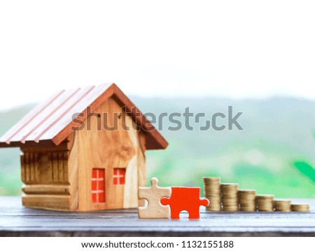 new house buy concept