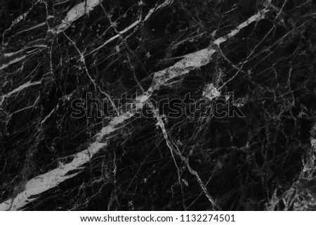 Black and white background marble wall texture for design art work, seamless pattern of tile stone with bright and luxury.