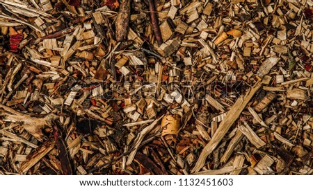sawdust bark texture