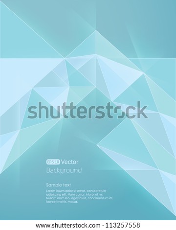 Abstract light blue background. Vector illustration