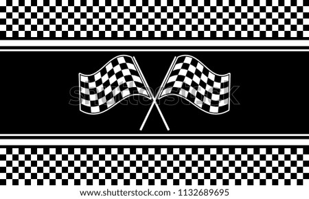 Checkered background vector seamless pattern. Clip art