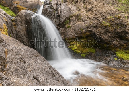 Long exposure waterfall