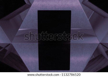 abstract art picture mirror reflection 