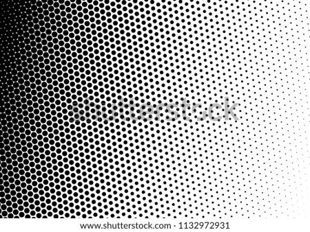 Distressed Dots Background. Grunge Black and White Texture. Abstract Modern Pattern. Monochrome Overlay. Vector illustration