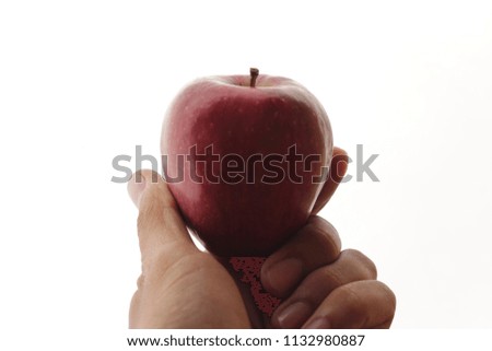 Fresh juicy red apple for upcoming thanksgiving festival this august