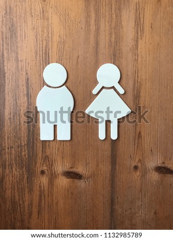 Man and Woman restroom