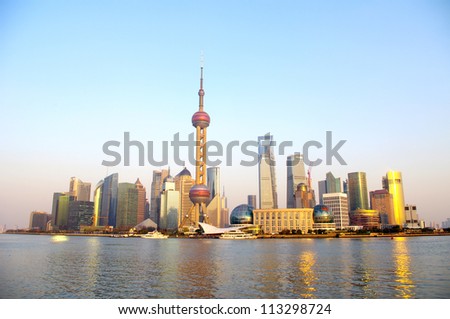 2012 Shanghai skyline