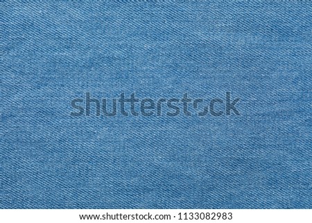 Texture of blue jeans as background