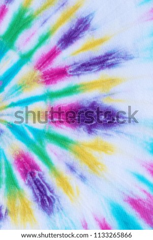 rainbow tie dye pattern abstract background.