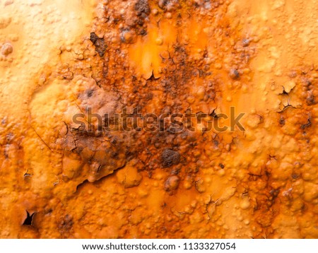 Photo Picture of the Metal Rust Corroded Texture