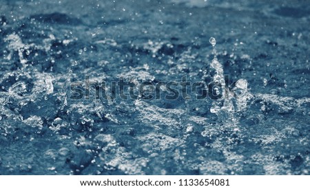Water Background / Water is a transparent and nearly colorless chemical substance that is the main constituent of Earth's streams, lakes, and oceans, and the fluids of most living 