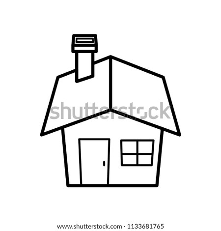 home, house, estate icon vector template