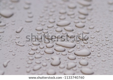 Water drops for background.