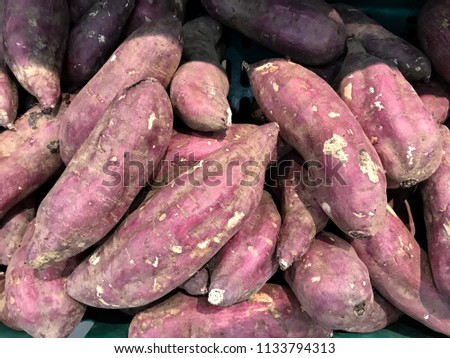 Potato as background / Potatoes are often thought of as a comfort food