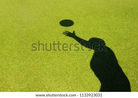 Man throwing football Silhouette