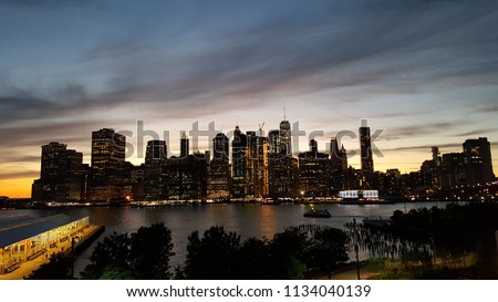 New York's  Sunset View