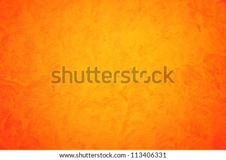 cement orange background Royalty-Free Stock Photo #113406331