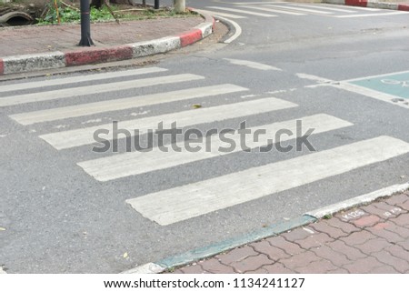 crosswalk street on road
