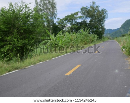 Rural Roads in Thailand
