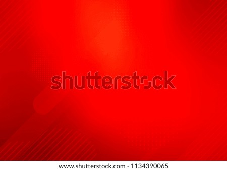 Light Red vector background with straight lines and dots. Modern geometrical abstract illustration with sticks, dots. The template can be used as a background.